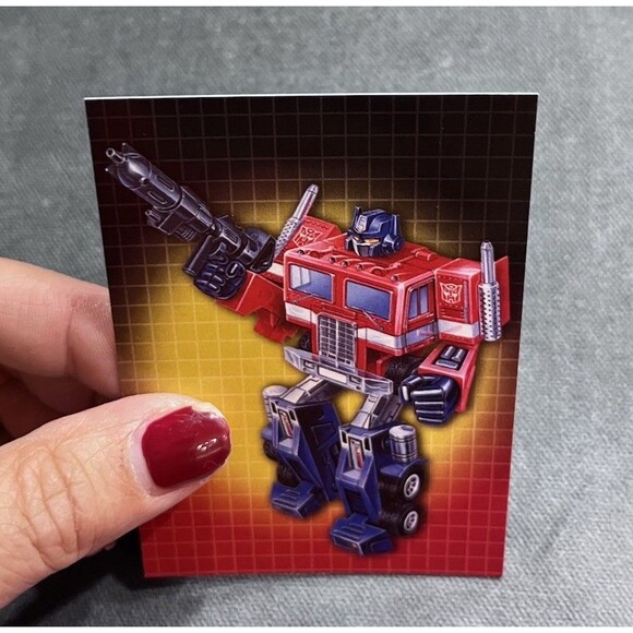 Dynamite Hasbro 40th Anniversary Transformers #1 OF 4 Promo Card SDCC Trading - Picture 2 of 7